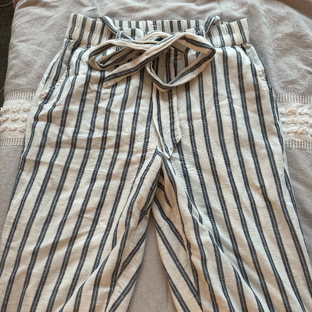 AE High-Waisted Tie Front Pants